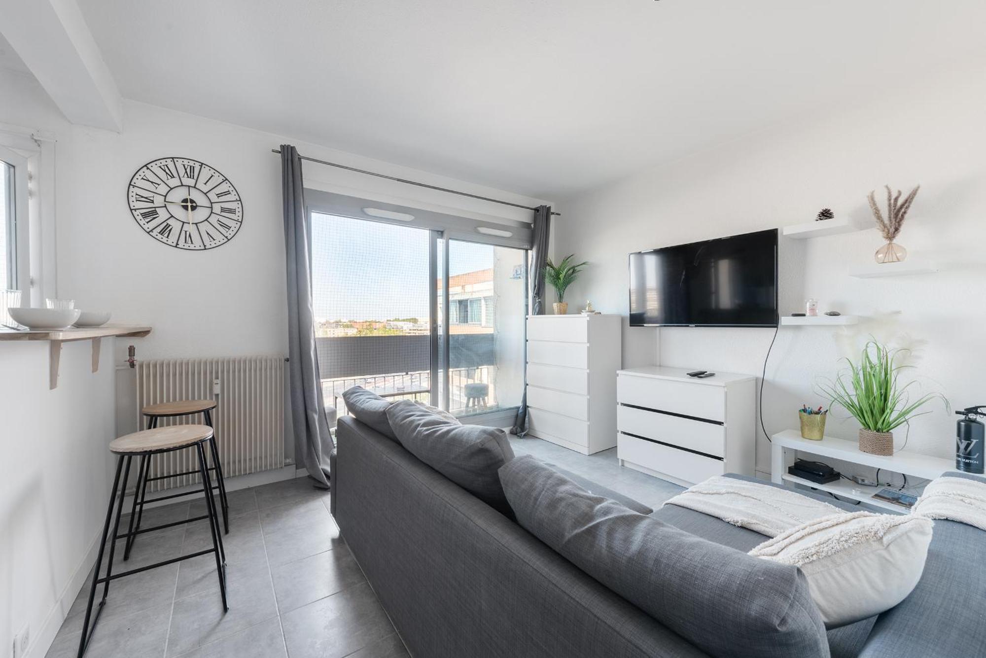 Apartmán Cosy T2, Terrasse Privee Et Parking Toulouse Exteriér fotografie